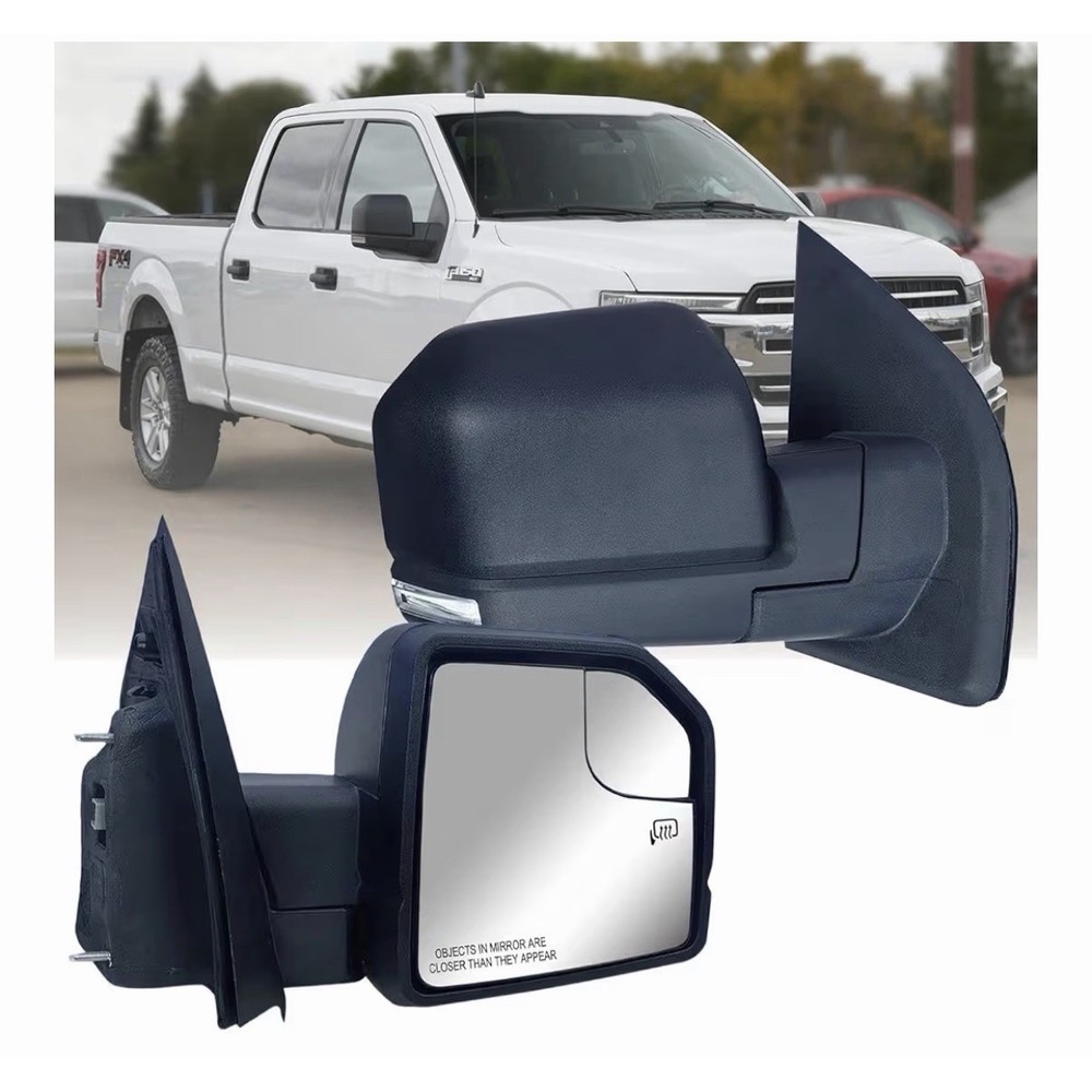 Right Passenger Side Power Heated Mirror Fits‎ 2015-2020 Ford F150 LED Signal